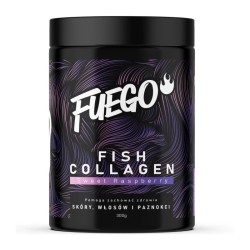 FUEGO FISH COLLAGEN 300 G SŁODKA MALINA