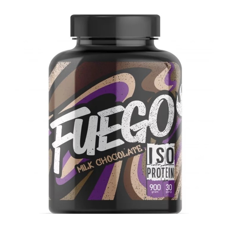 FUEGO ISO PROTEIN 900 G CZEKOLADA