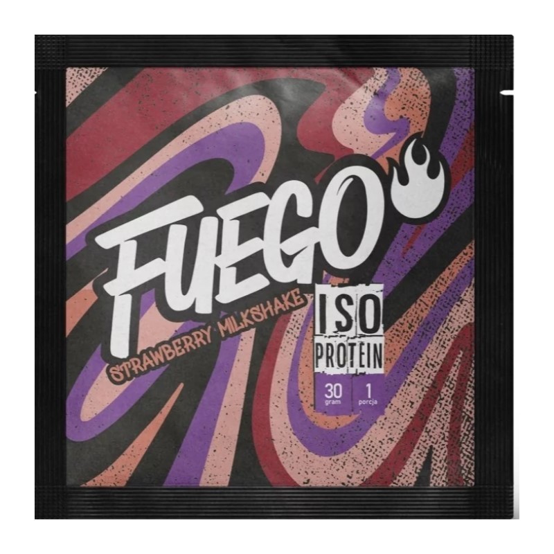 FUEGO ISO PROTEIN 30 G TRUSKAWKA