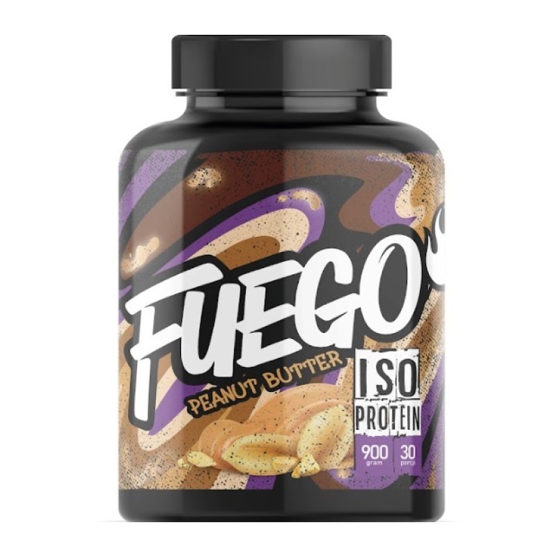 FUEGO ISO PROTEIN 900 G MASŁO ORZECHOWE