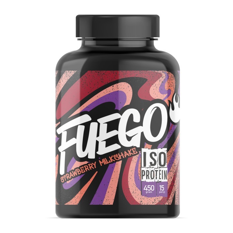 FUEGO ISO PROTEIN 450 G TRUSKAWKA