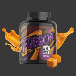 FUEGO WHEY PROTEIN 1800 G SŁONY KARMEL