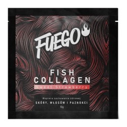 FUEGO FISH COLLAGEN 10 G SŁODKA TRUSKAWKA