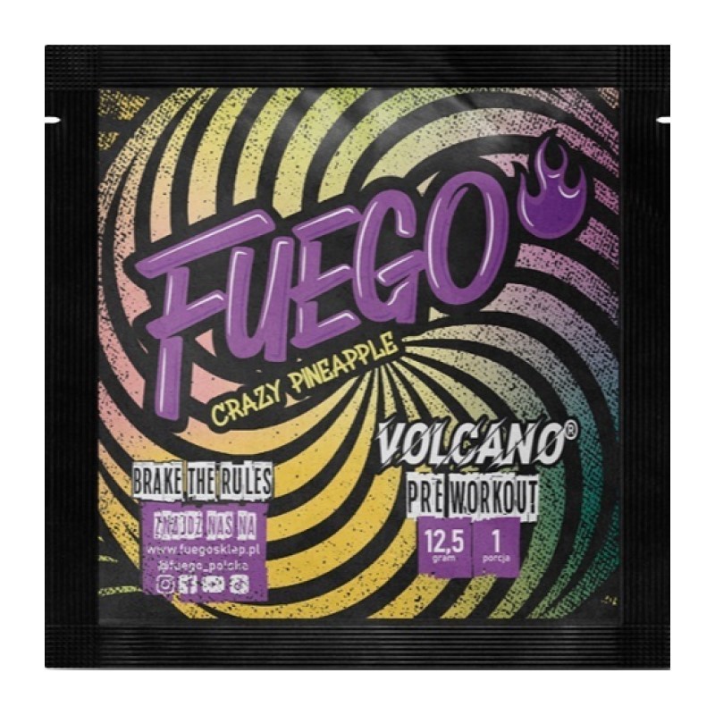 FUEGO VOLCANO PRE WORKOUT 12,5 G ANANAS