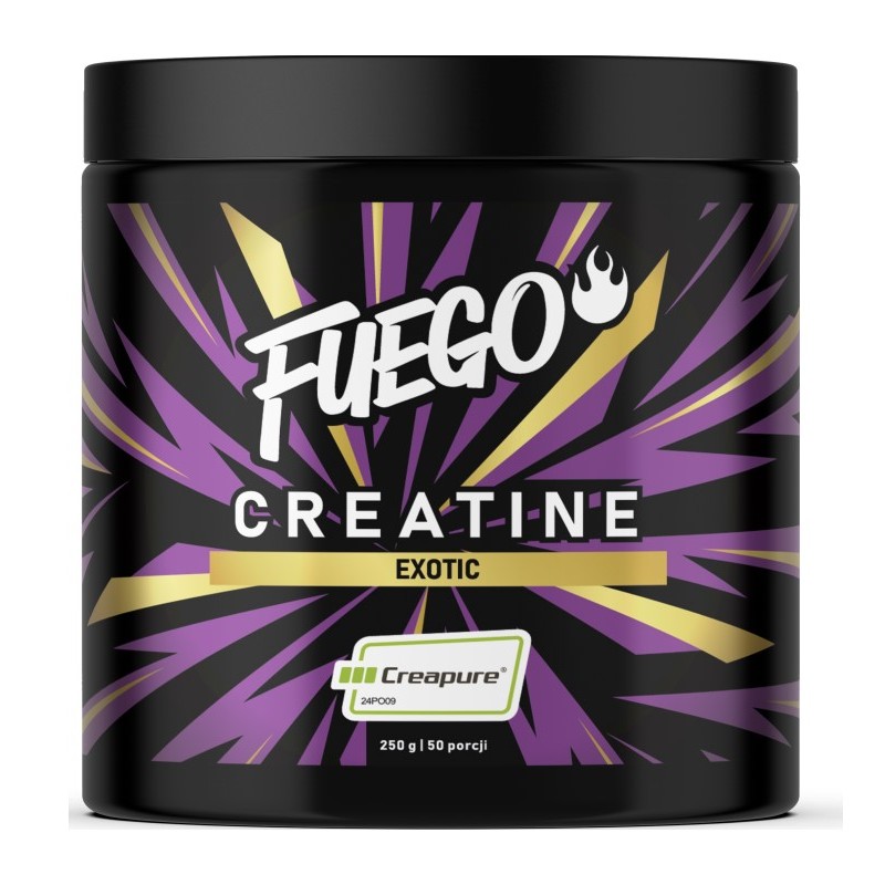 FUEGO KREATYNA CREAPURE® 250 G EGZOTYCZNY