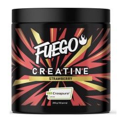 FUEGO KREATYNA CREAPURE® 250 G TRUSKAWKA