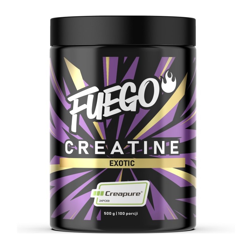 FUEGO KREATYNA CREAPURE® 500 G EGZOTYCZNY