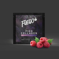 FUEGO FISH COLLAGEN 10 G SŁODKA MALINA