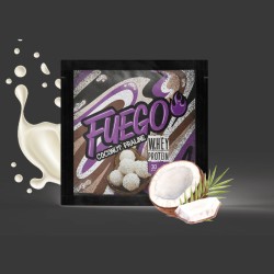 FUEGO WHEY PROTEIN 30 G KOKOSOWA PRALINKA