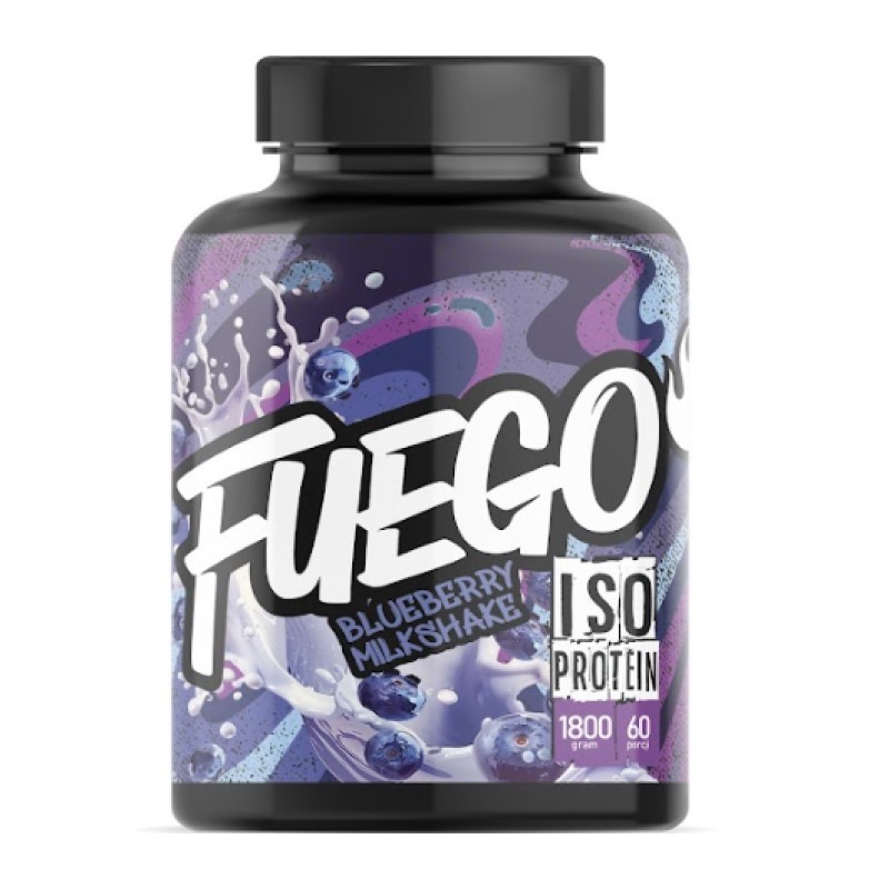 FUEGO ISO PROTEIN 1800 G JAGODA