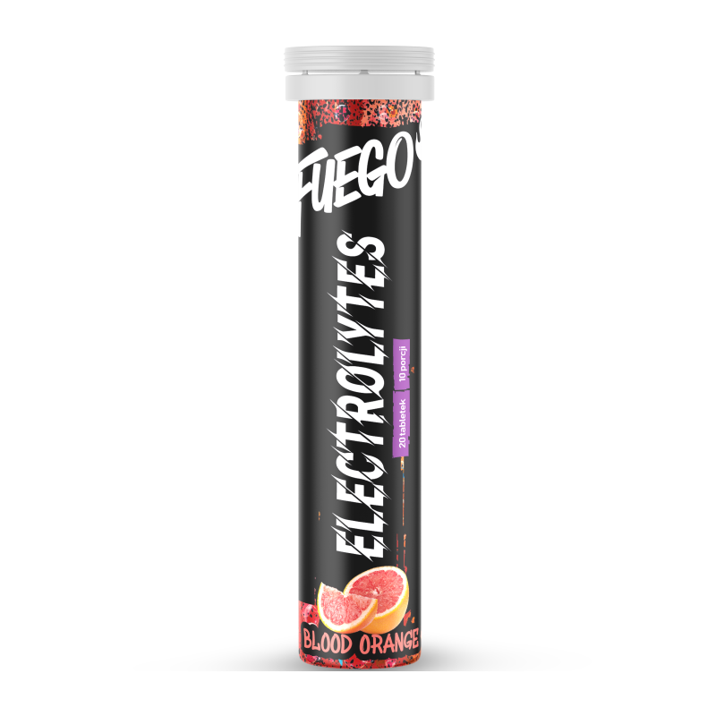 FUEGO ELECTROLYTES 20 TABS BLOOD ORANGE