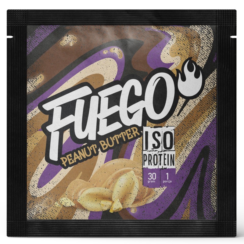 FUEGO ISO PROTEIN 30 G MASŁO ORZECHOWE
