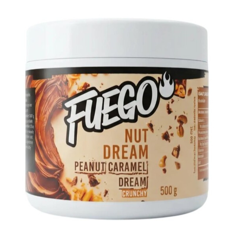 FUEGO KREM NUT DREAM PEANUT CARAMEL DREAM CRUNCHY 500 g